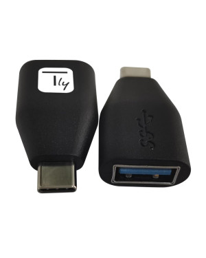 Adattatore Convertitore USB-C™ Maschio a USB-A Femmina OTG Nero