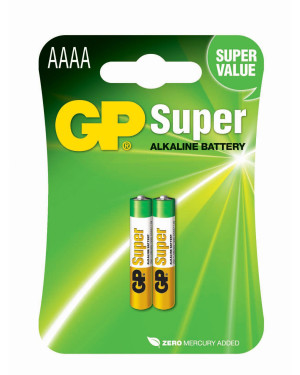 Blister 2 Batterie AAAA Mini Stilo GP Super