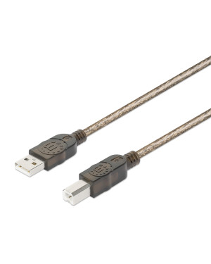 Cavo Prolunga Attivo USB 2.0 Hi-Speed A M / B M 15m Nero
