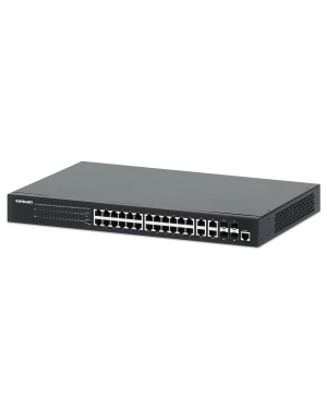 Switch 24p. Gigabit Ethernet PoE+ con 4p. Gigabit Combo Base-T/SFP