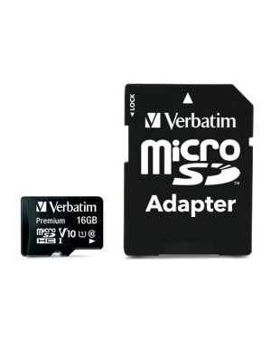 Memoria Micro SDHC 16 Gb con Adattatore - Classe 10