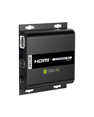 Ricevitore Aggiuntivo per Extender HDMI over IP con PoE IR 4K UHD su Cavo Cat.6 fino a 120m