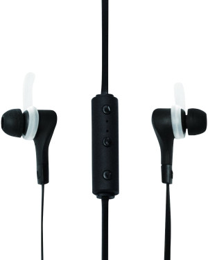 Auricolari Audio Bluetooth 5.0 In Ear con Microfono Nero 
