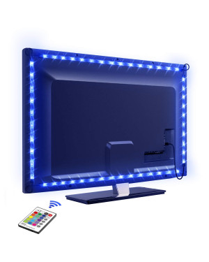 Striscia 30 LED RGB USB 2m per Retro-illuminazione TV  