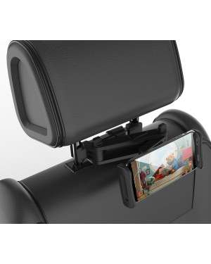 Supporto Tablet Smartphone Estensibile per Poggiatesta auto Rotazione 360°